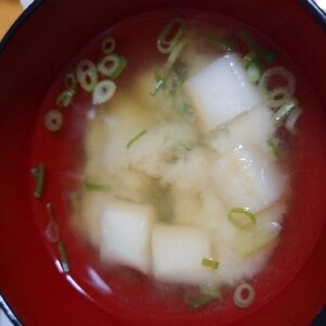 大根と麩のお味噌汁